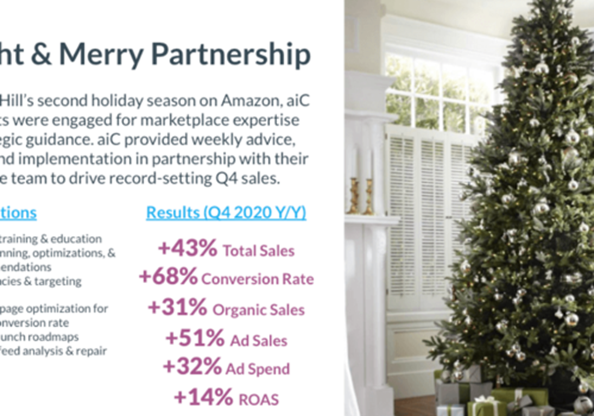 Dominating Amazon Sales For Balsam Hill - 