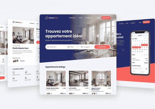 Affluence Digital Project - Website with booking system