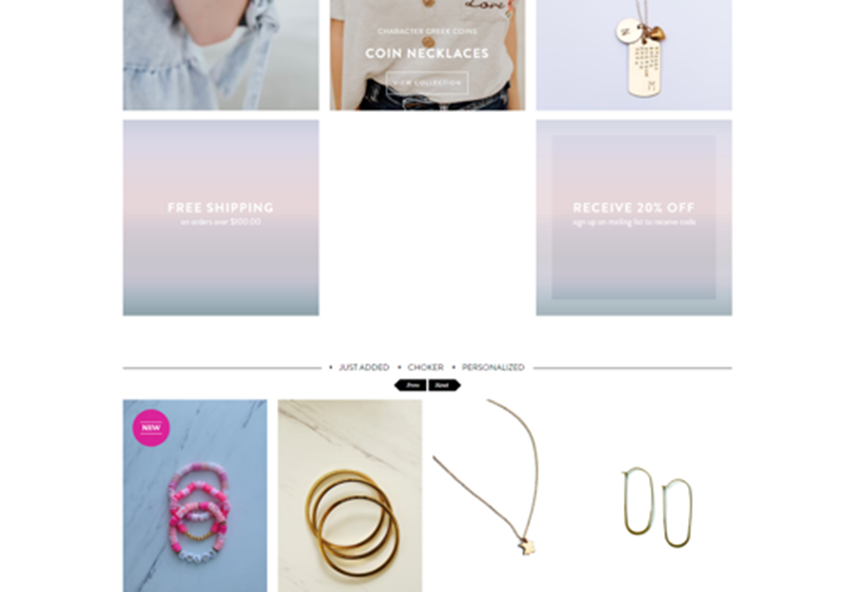 Jewelry Web shop - Darleen Meier