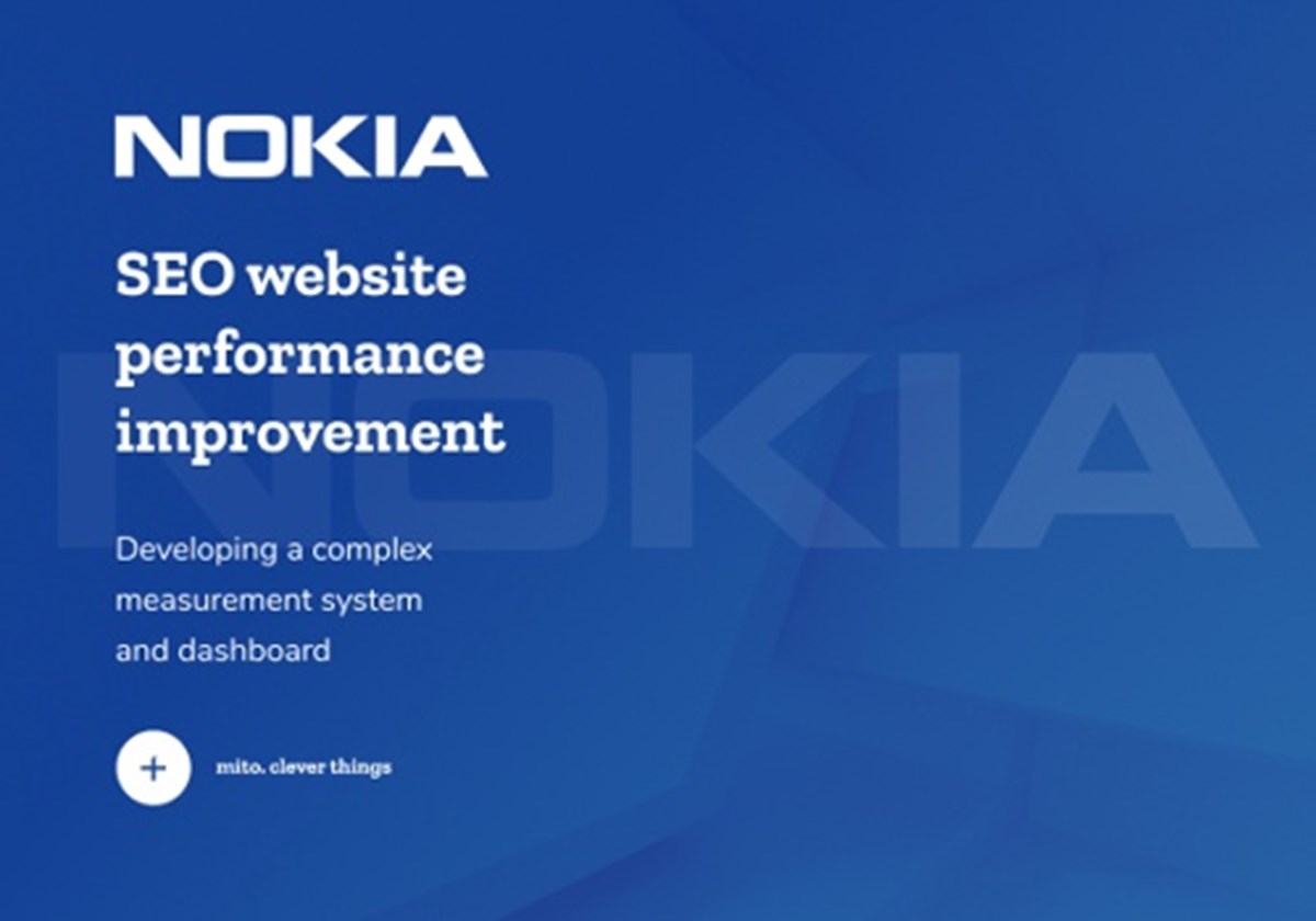 Introducing Nokia to website performance measurement through page speed measurement - 