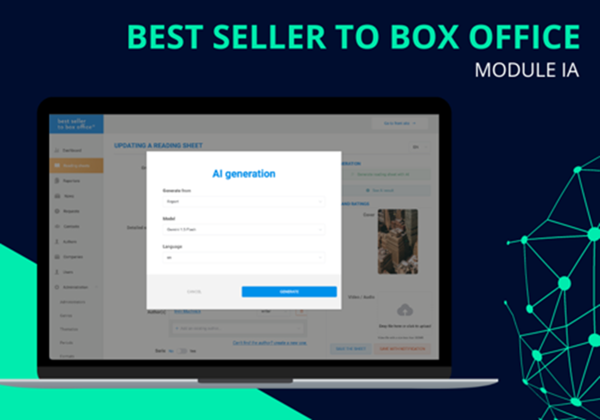 BS2BO: AI module - BEST SELLER TO BOX OFFICE