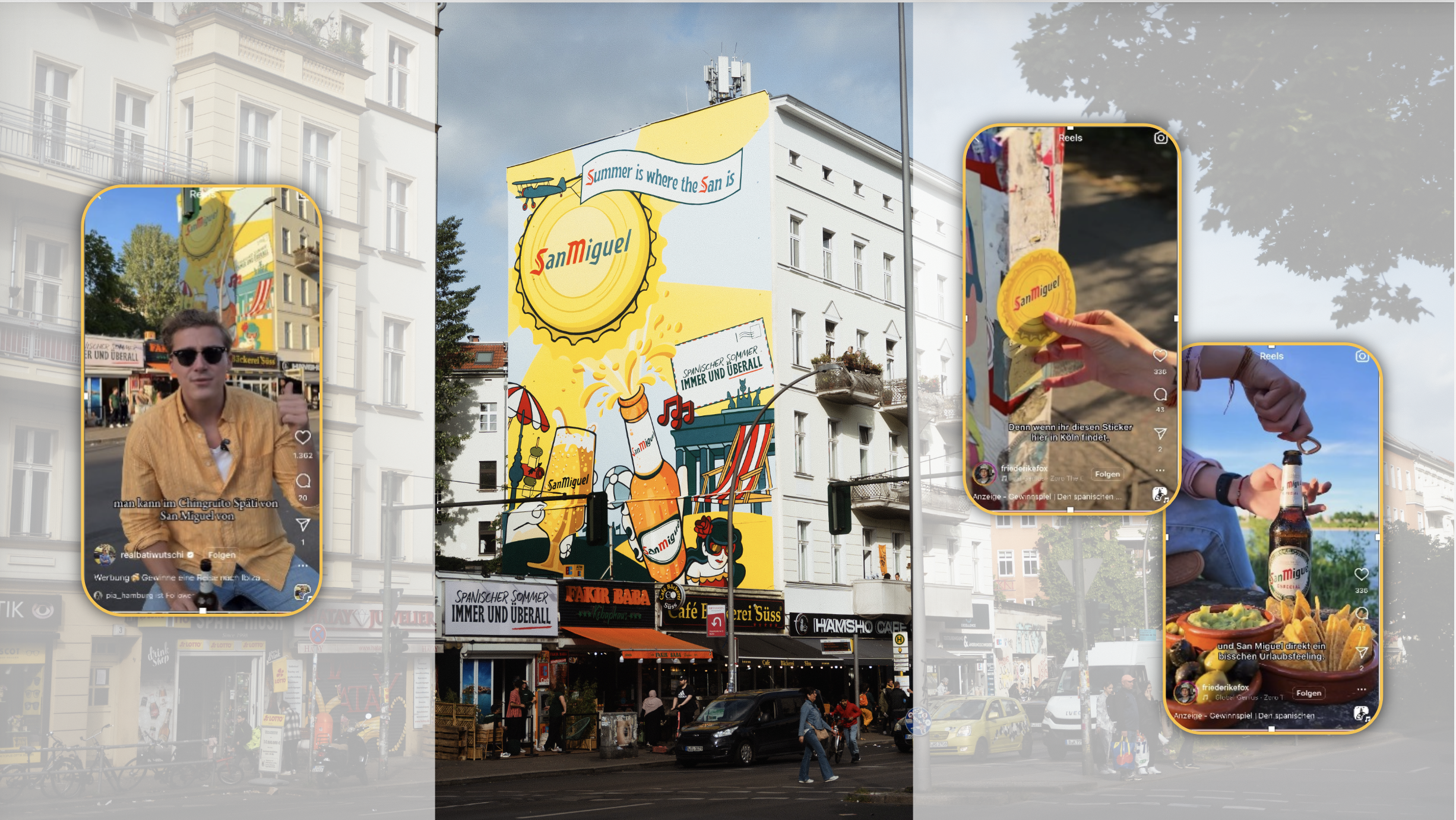segmenta communications GmbH Project - Späti Takeover: San Miguel Kicks Off Spanish Summer in Berlin