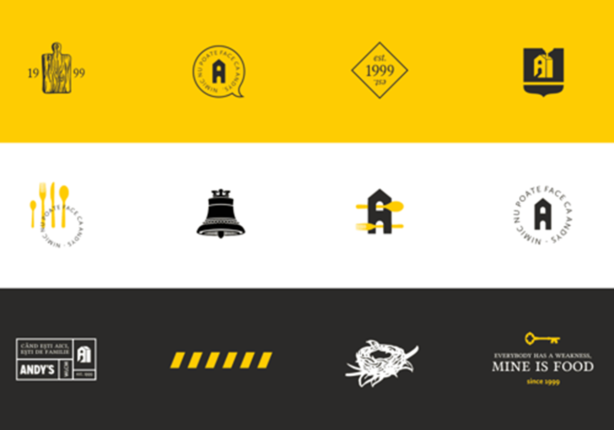 ANDY’S | Brand Identity Design | Interior Design - ANDY’S