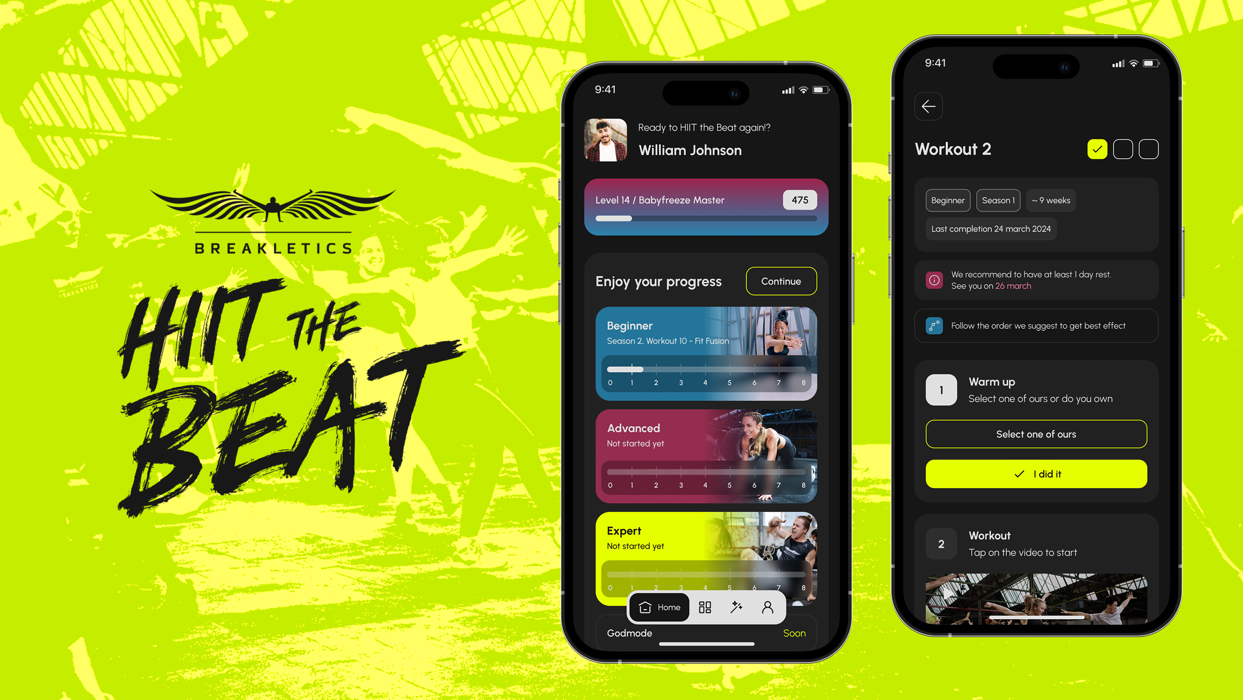 Xmethod Project - HIIT the Beat - Fitness workout app
