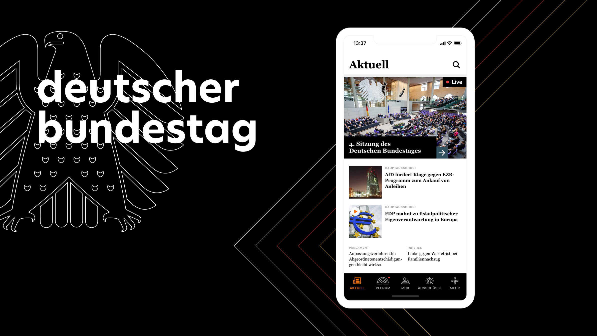 Ackee GmbH Project - Bundestag App