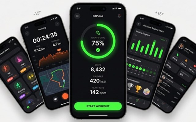 Affluence Digital Project - Fitness mobile app