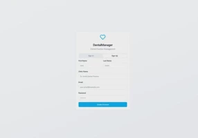 TeloPak Agence Digitale Project - DentalManager, Modern CRM System for Dental Clini