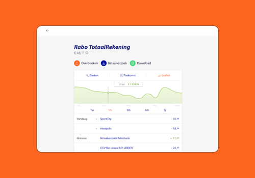 Do IT Big Project - Rabobank - V2 transaction overview