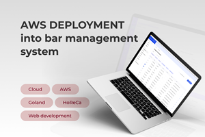 Innowise Project - AWS deployment into bar management system