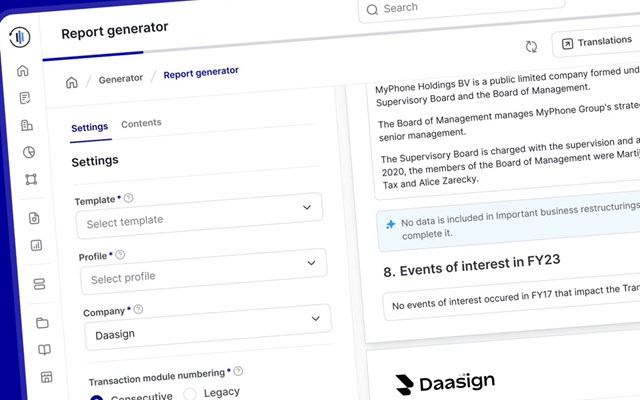 Daasign Project - Redesign of a legal tech SaaS that boosted sales by 200%