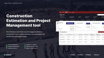 CodeGeeks Solutions Project - DIGITAL ECOSYSTEM FOR CONSTRUCTION SUPPLIERS