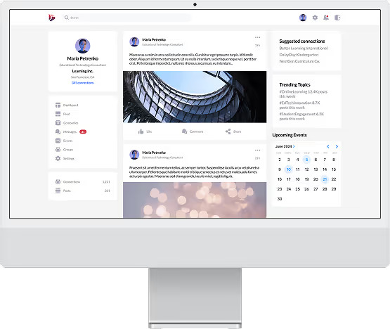 Freshcode Project - Educational Social Network and Content Curation Engine
