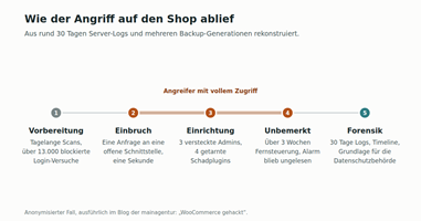 die mainagentur GmbH Project - Forensic analysis and GDPR basis after a shop hack