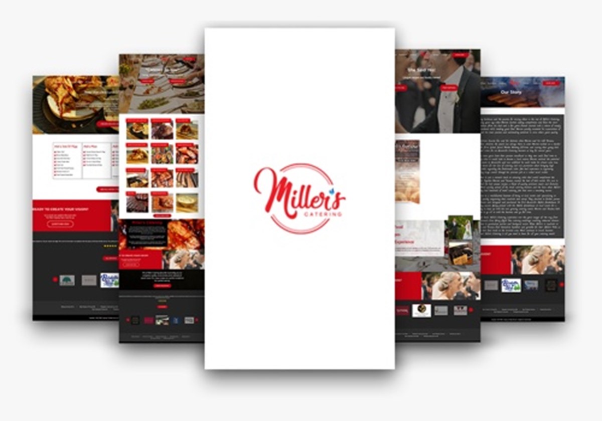 Web development for a Catering website - 