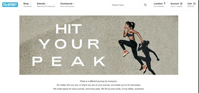 Shopify Support and Maintenance for McSports