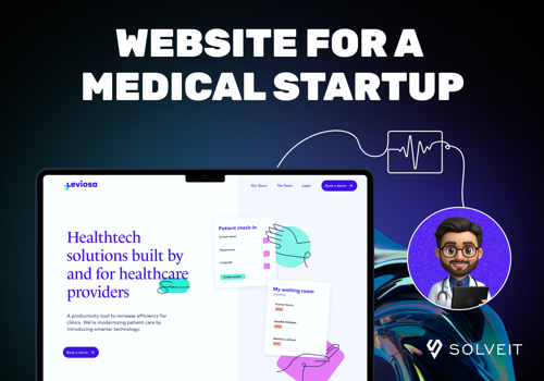 SolveIt Project - Website for a Medical Startup