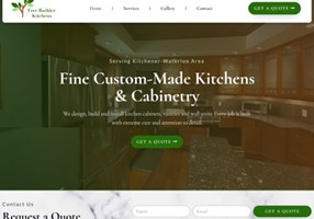 Artax Digital Solutions Project - Tree Builder Kitchens - Branding & Web Design