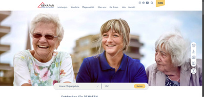 V4 Visioins GmbH - Search Marketing für Visionäre Project - Website relaunch for healthcare provider