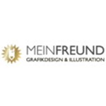Mein Freund macht Design Logo