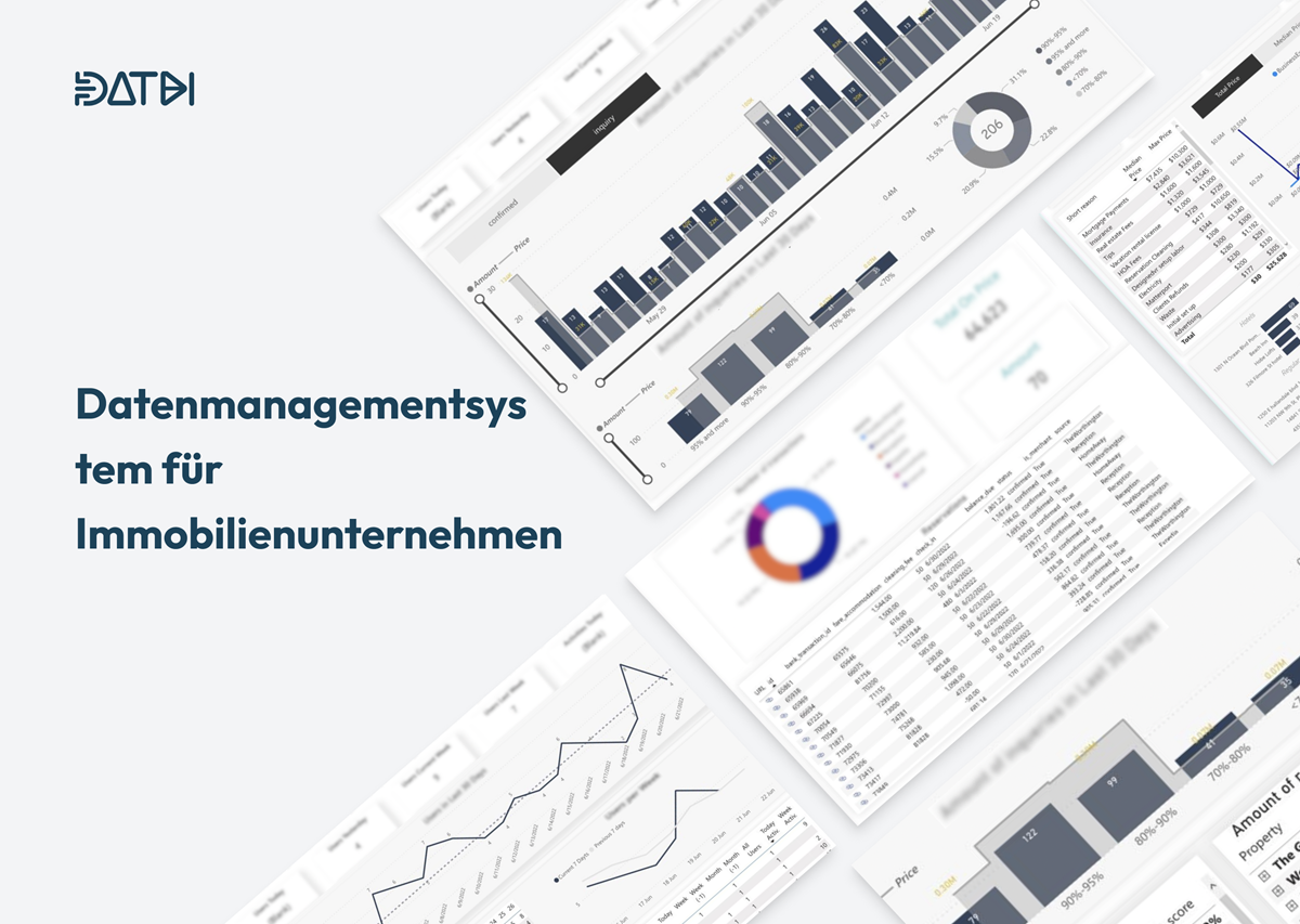Creating a dashboard panel to manage a real estate company
