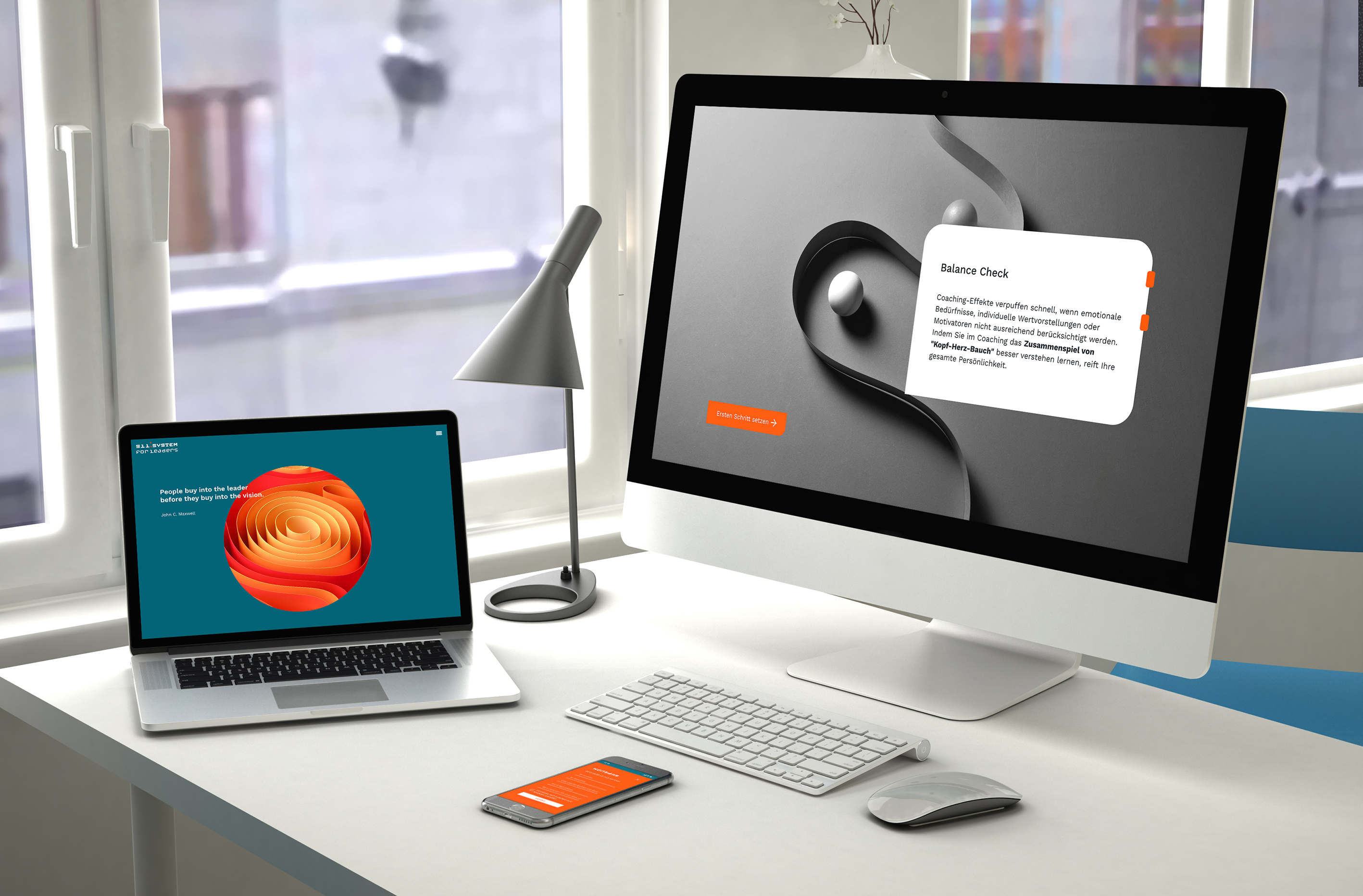 HCG corporate designs Project - Branding & Web Design for S11 System