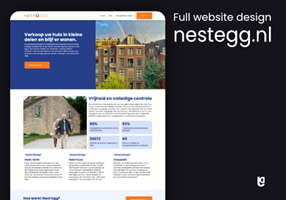 Jacobs Development B.V. Project - Full Website Design Nestegg