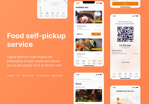 Managed Code Project - Food self-pickup service