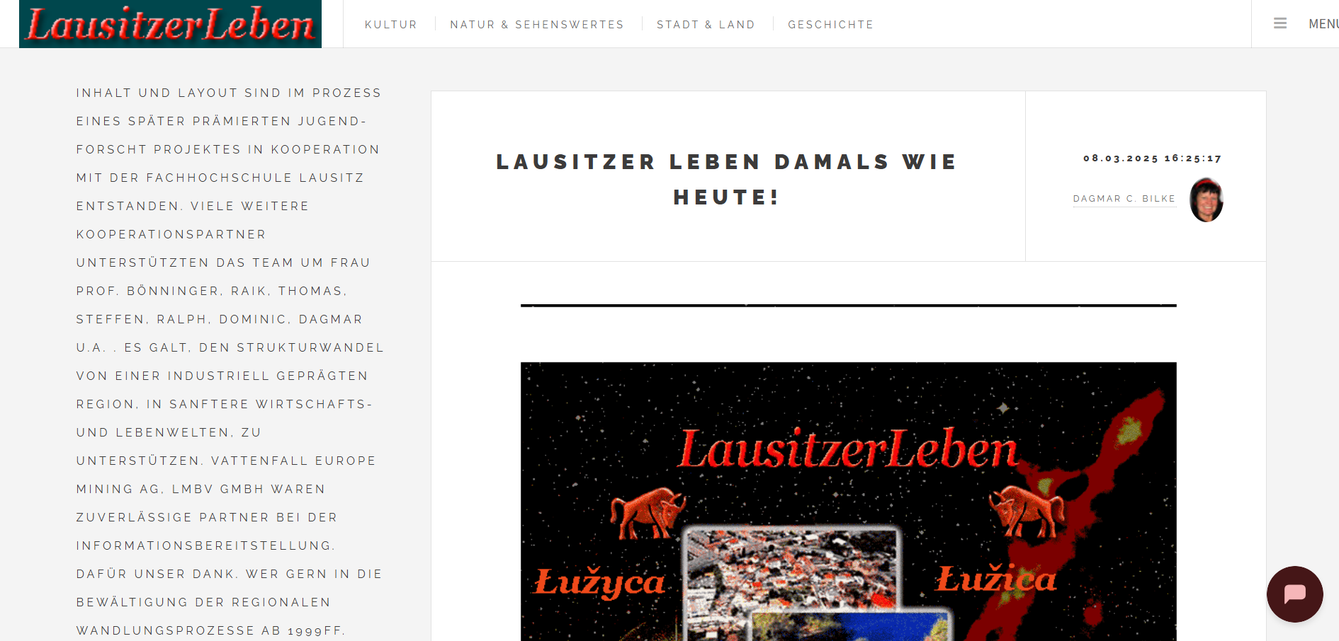Bilke Web- und Softwareentwicklung Project - LusatianLife