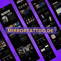 Webdesign VALNOVO Project - Website für Tattoostudio