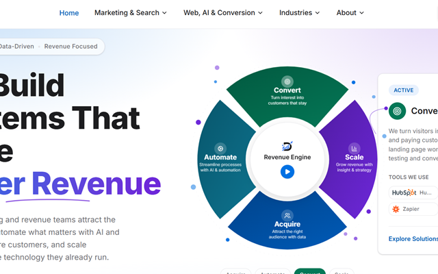Optimihub Project - DigiRegime Website Relaunch