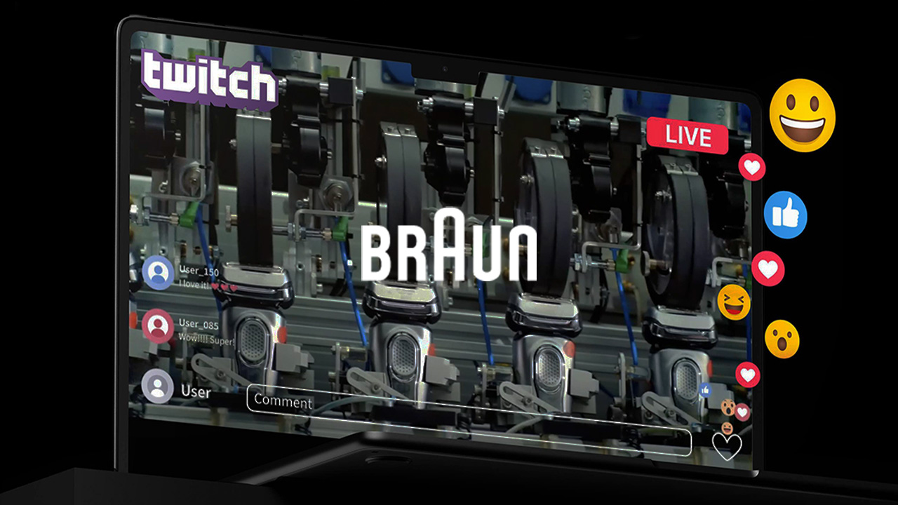 ARTUS interactive GmbH Project - Shave Forever - Produkttest als Live-Stream