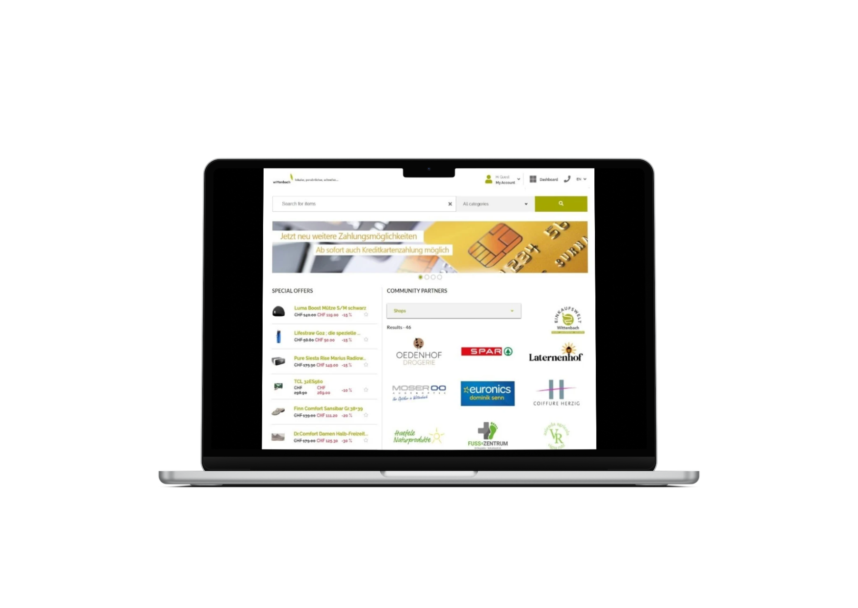 INNOKREA Project - E-commerce platform for local communities