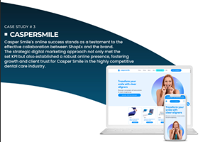 Shopex Project - Dental Landing Page