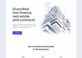 Yustack Project - Finance/Estate Website