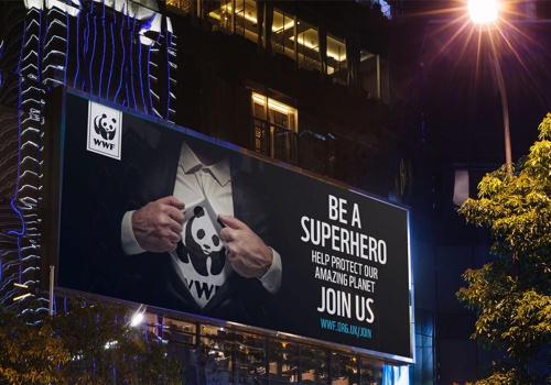 FastRock Project - World Wildlife Fund - Super Hero Campaign