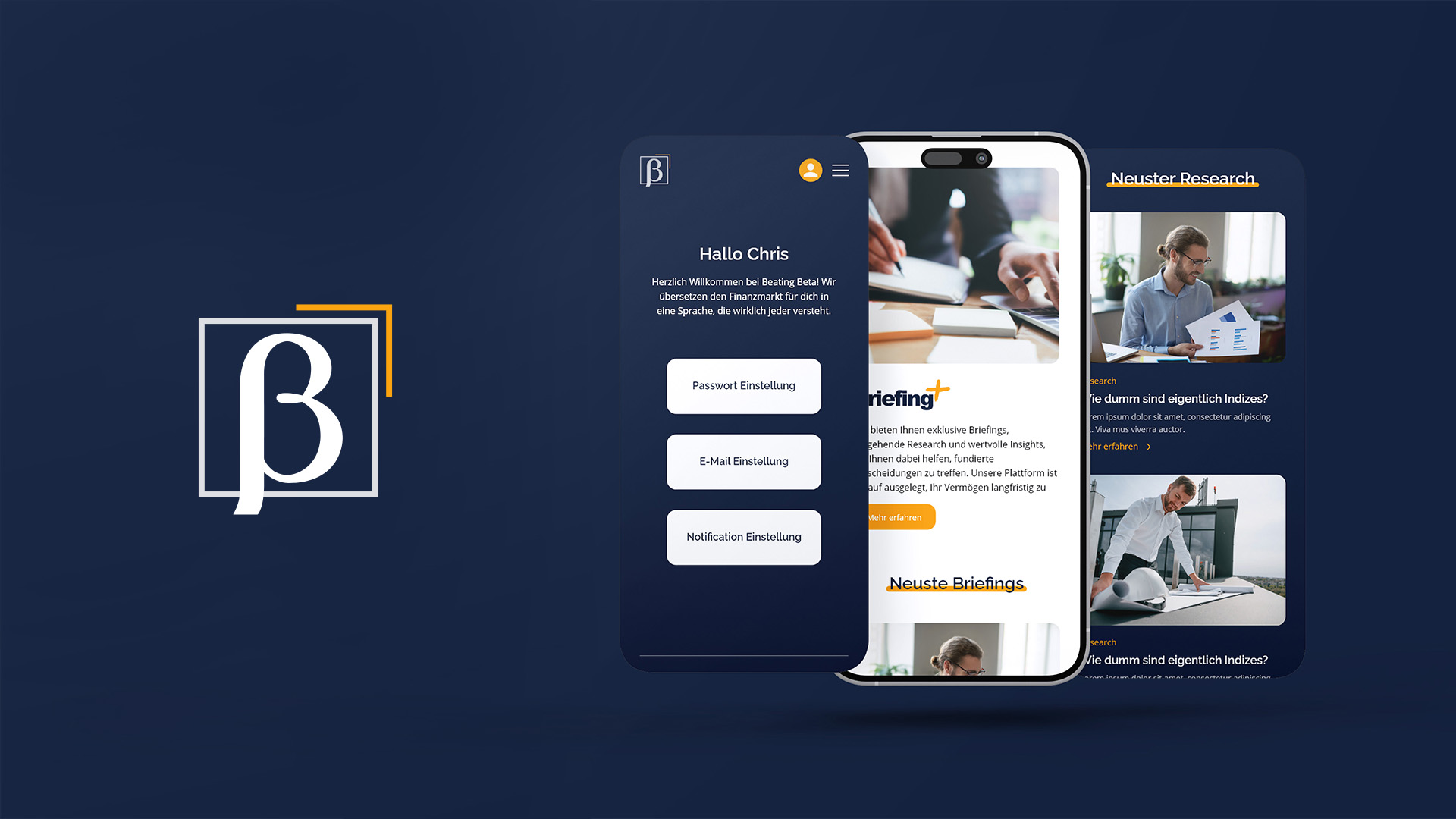Golden Web Age GmbH Project - Web development for the news platform Beating Beta