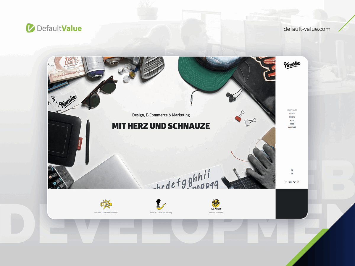 Solutions e-commerce, partenariat technique - Knorke