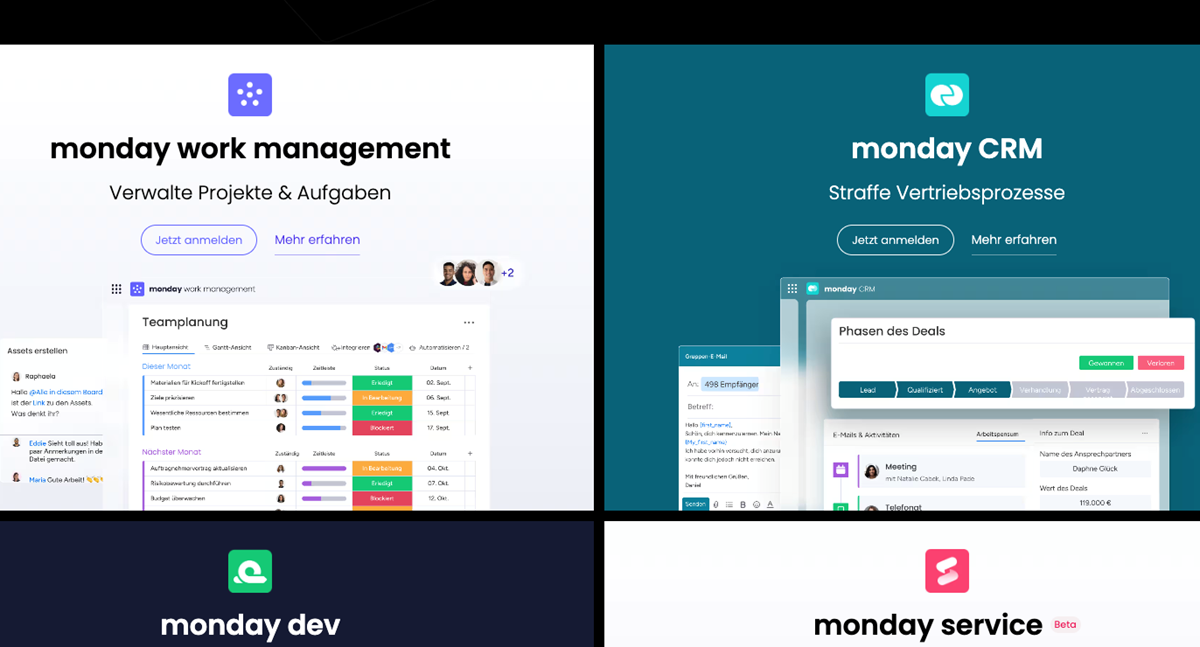 Mise en place de Monday.com comme outil CRM et de gestion de projet