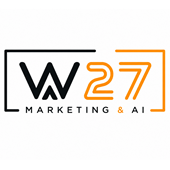 W27 markting, AI & lifestyle solutions Logo