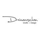 Dreimenschen Grafik + Design Logo