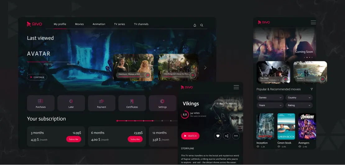 Andersen Germany GmbH Project - Rivo Online-Kino