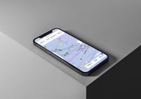 Studio Naam Project - Appdesign for precise maritime navigation software