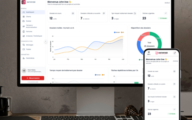 DATAFUSE Project - Custom AI Web App for Legal Practice, Time Saving