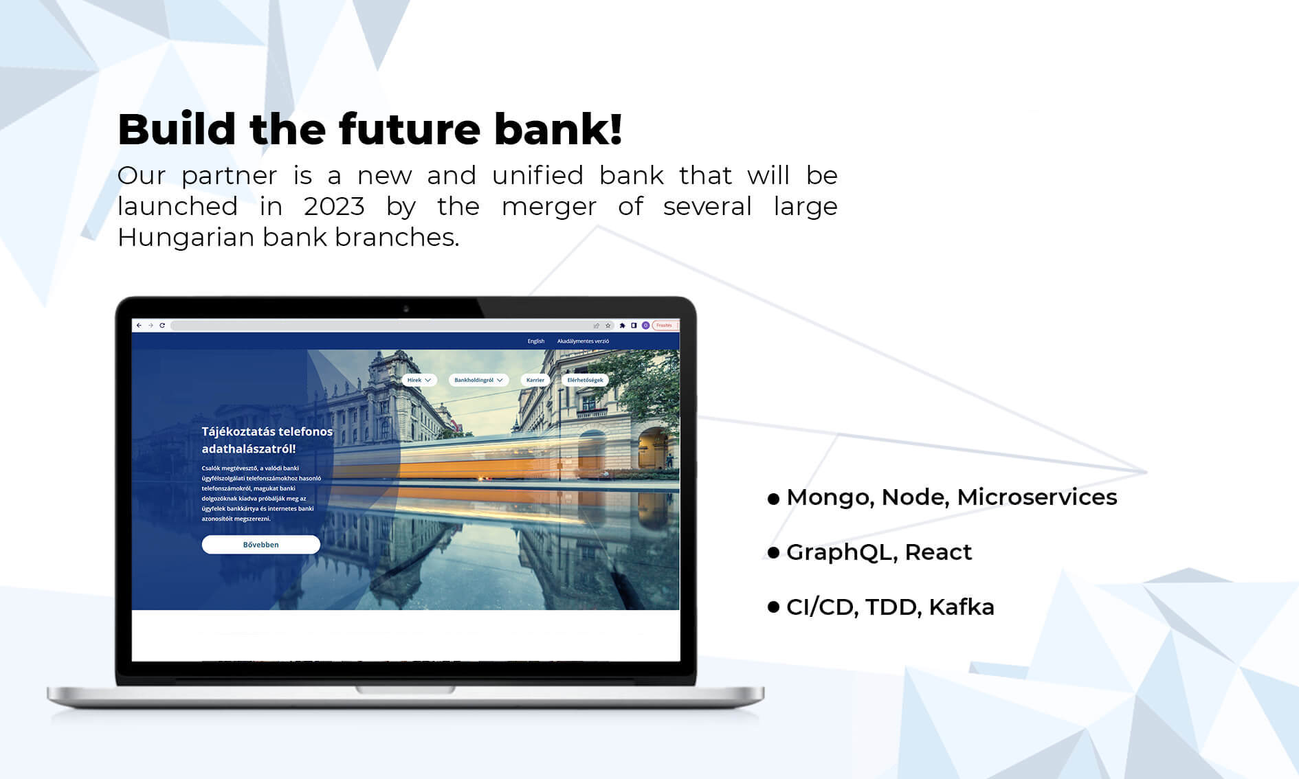 Building the Most Modern Bank in Hungary