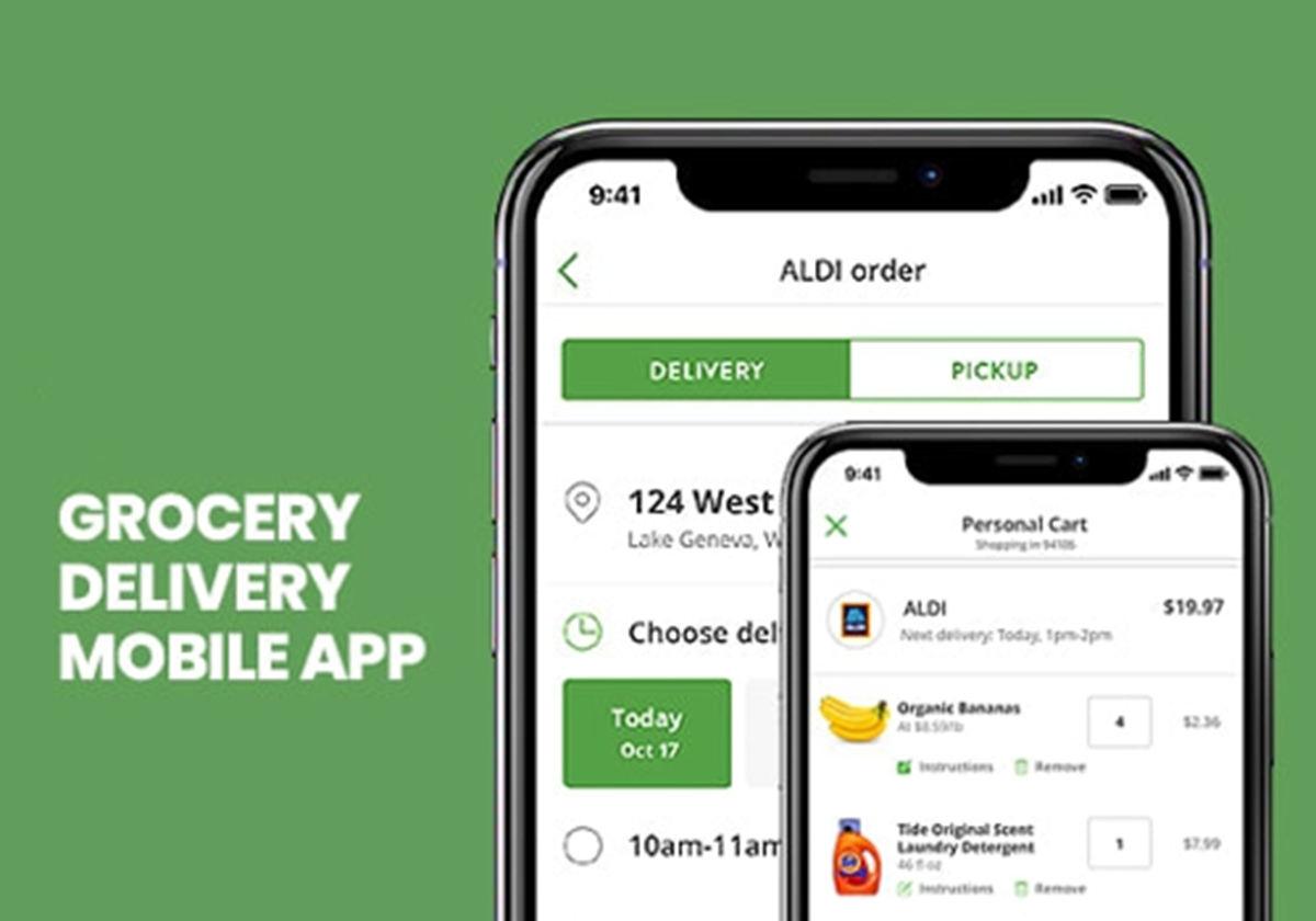 Grocery Delivery Mobile App - 