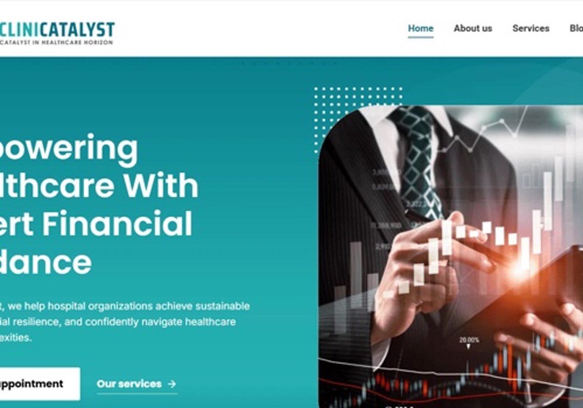 Website Design for CFO Services Firms - Clinicatalyst
