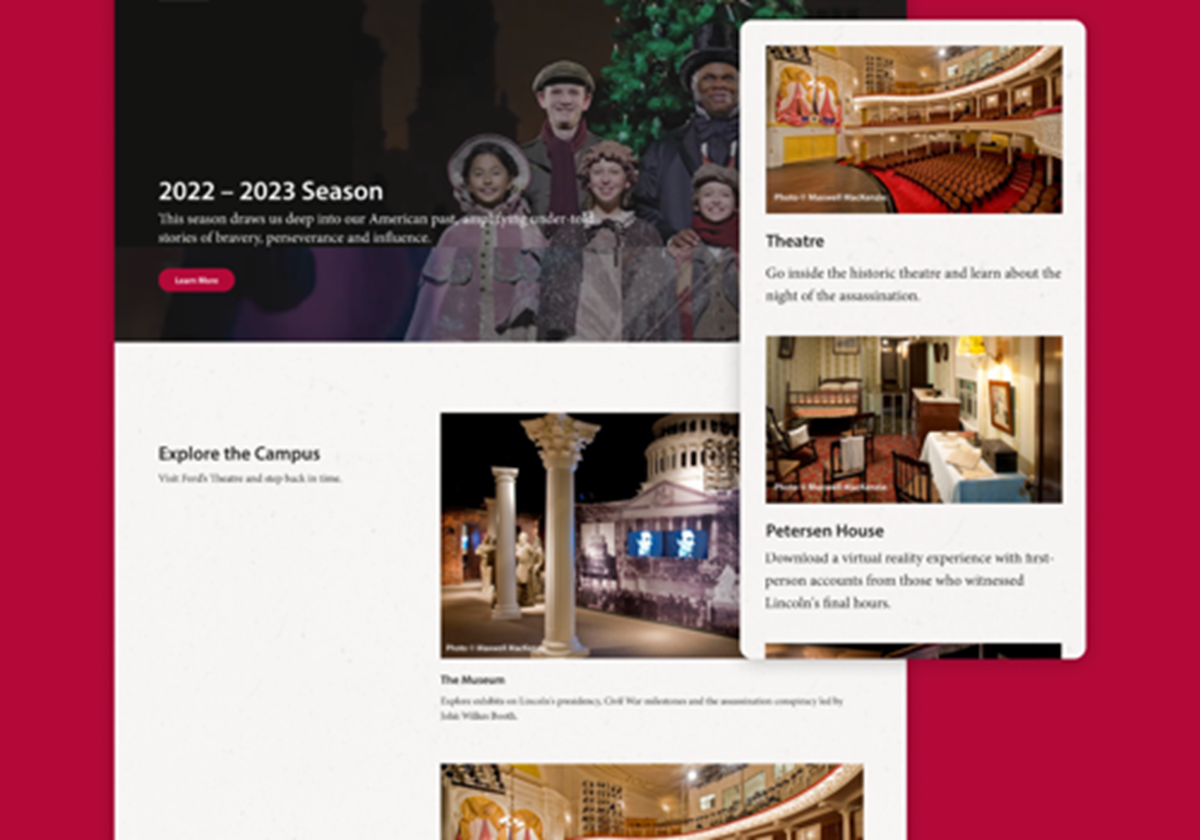 Ford's Theatre: Flexibility & Storytelling - Ford's Theatre