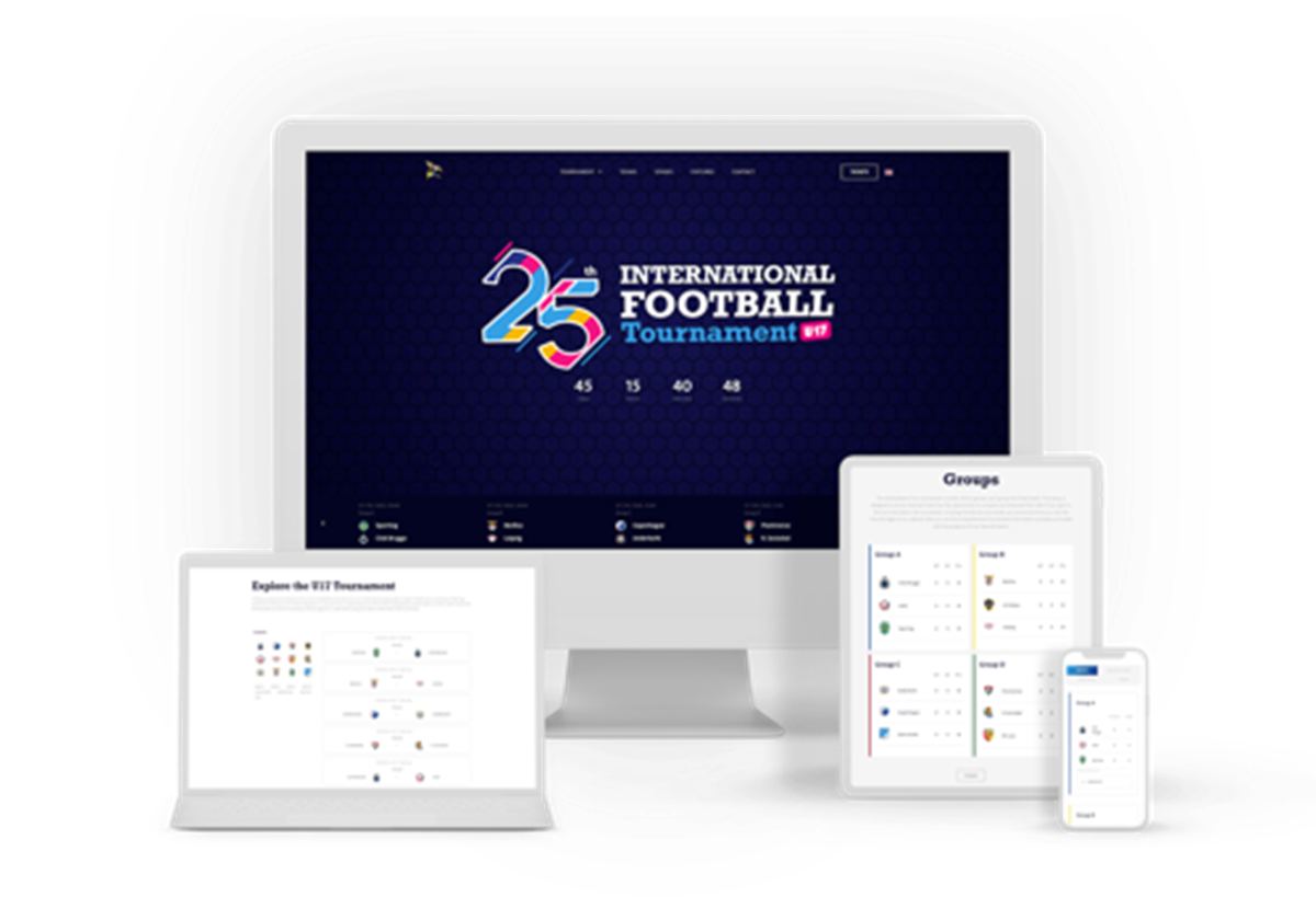 Football Tournament Website Revamp - COTIF