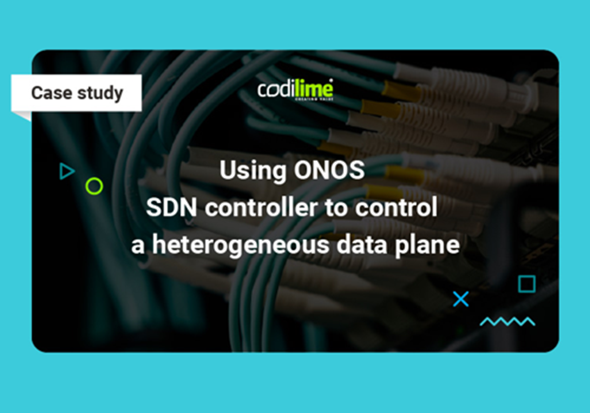 Using ONOS SDN controller to control a heterogeneous data plane - 