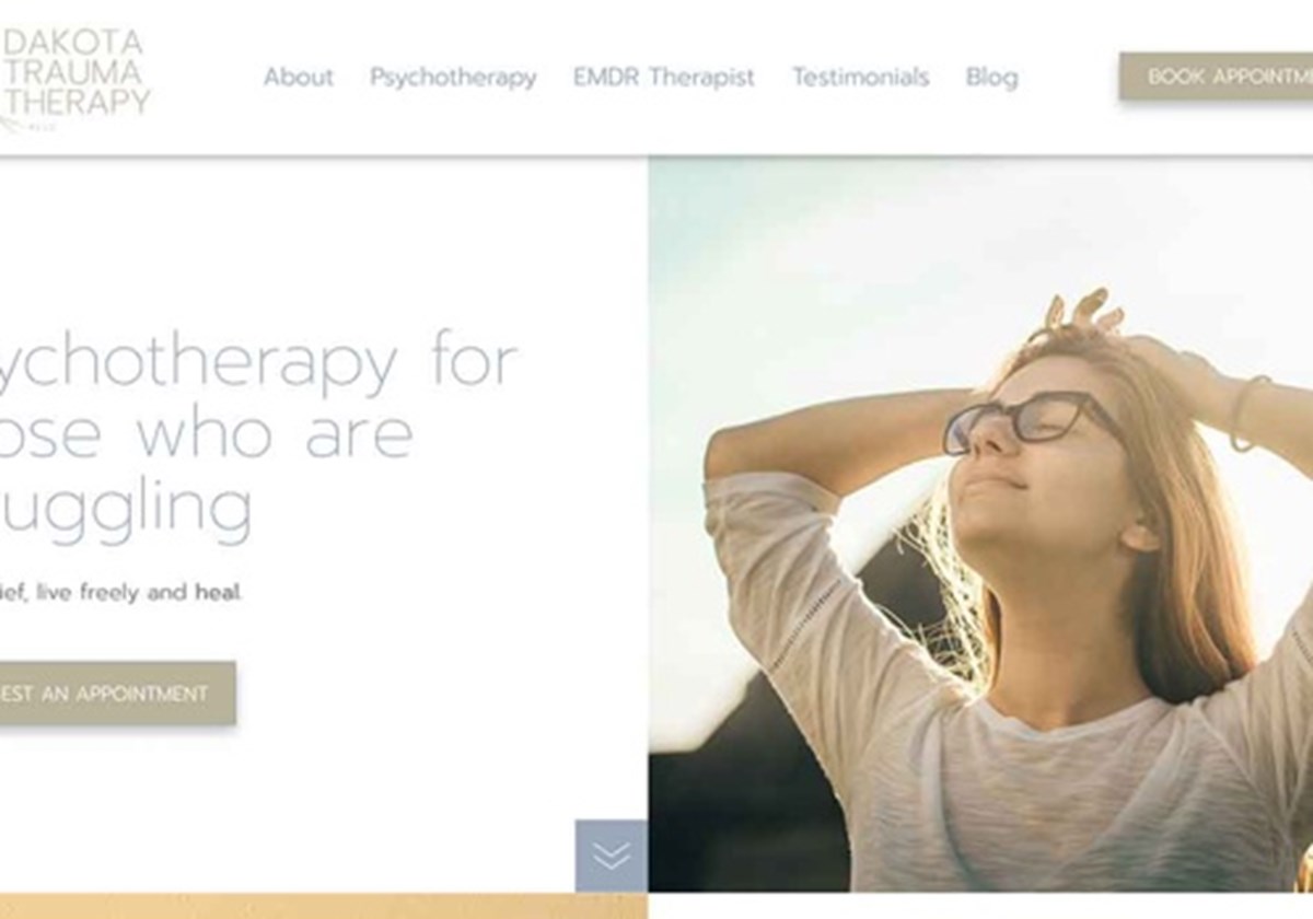 SEO for a psychotherapy practice in Bismarck - Dakota Trauma Therapy